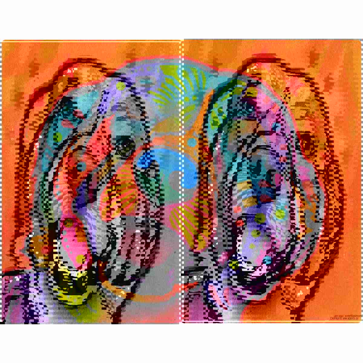 Labrador Puppy Dog Dean Russo Wall Decal