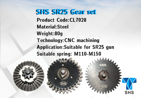 SHS - Super High Speed Gear Set for SR25 - CL7028