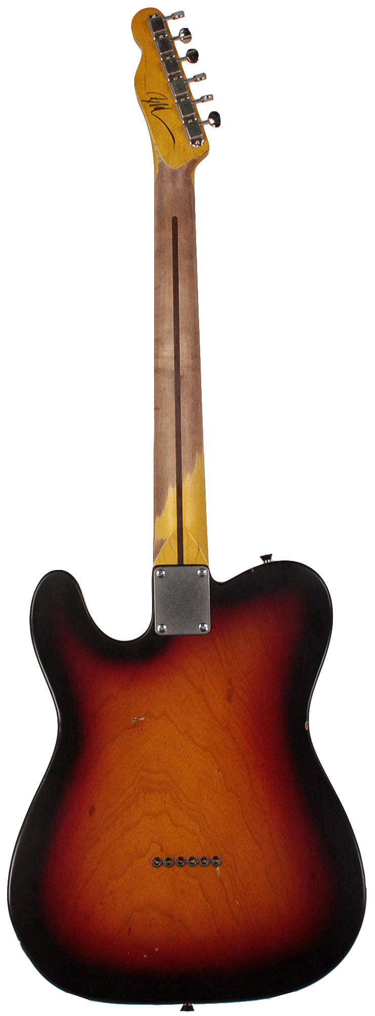 Nash T-57 Guitar, 3-Tone Sunburst, Light Aging - Vintage Styled Tele Model
