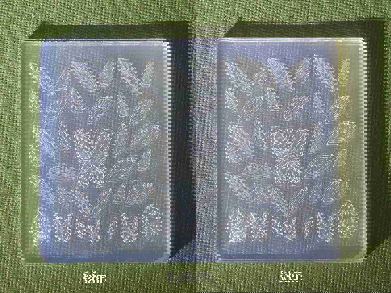 Butterfly Wing Silica Mould for Nail Art DIY Decal Design