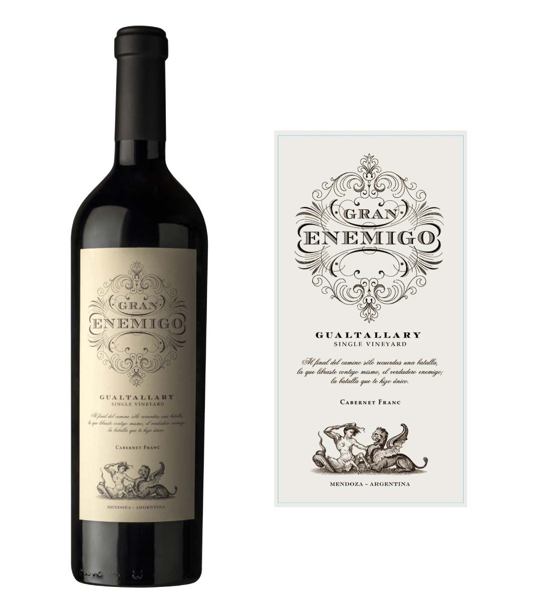 El Enemigo Gran Enemigo Gualtallary Single Vineyard Cabernet Franc 2017 (750 ml)
