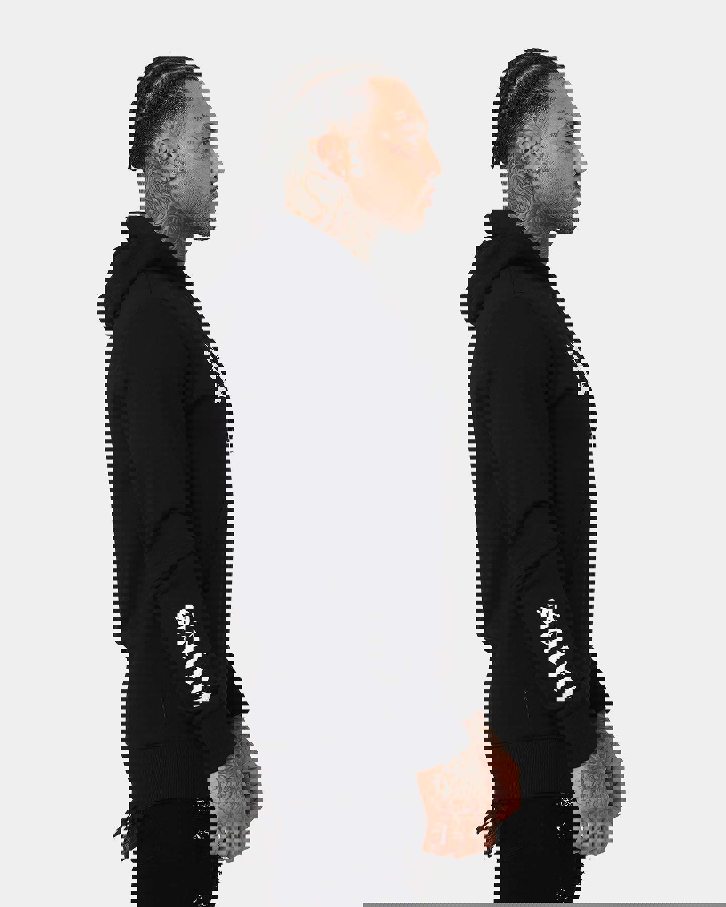 Saint Morta Gothica New Age Hoodie Black/White