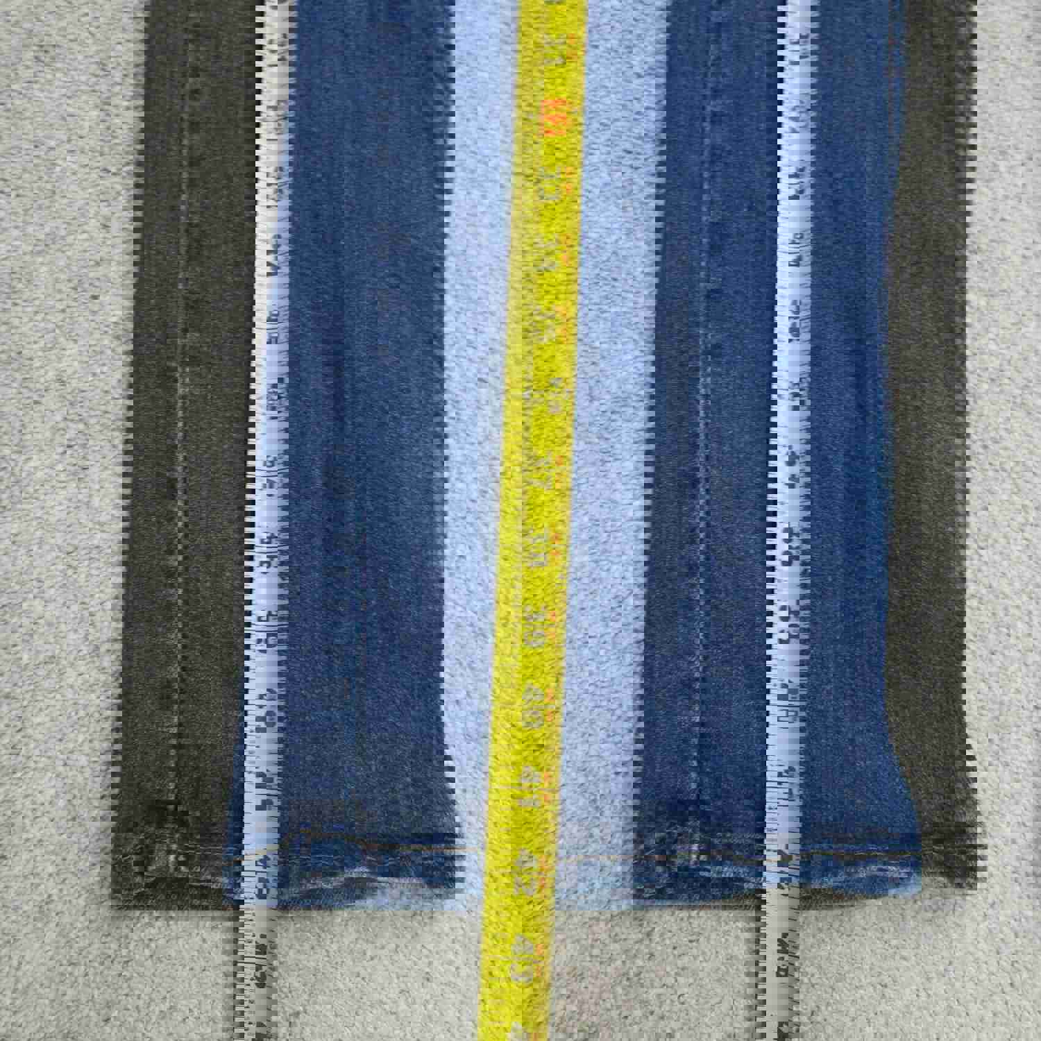 Levi's Men's Blue Straight Leg Denim Jeans - W38XL34