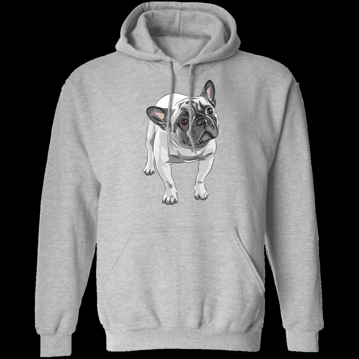 FUNNY ENGLISH BULLDOG Pullover Hoodie - 8 oz Unisex Sweatshirt
