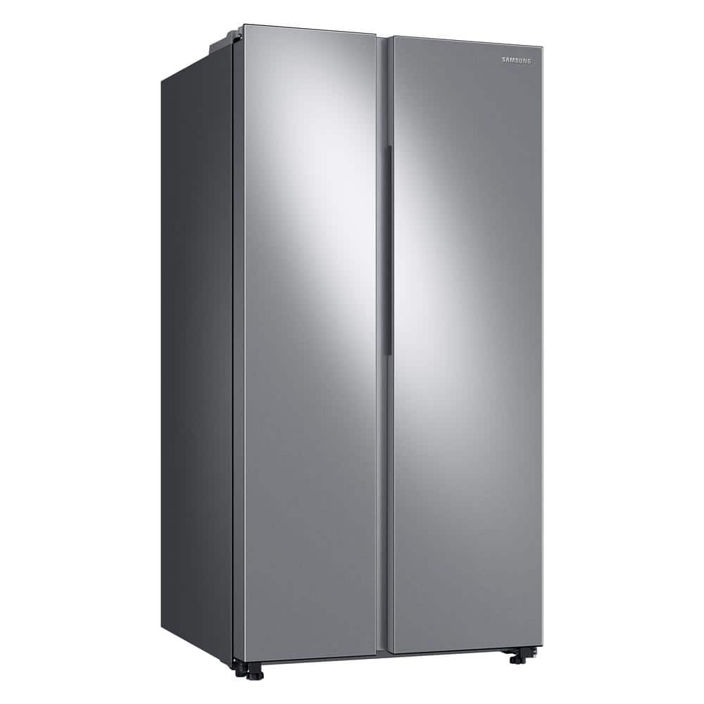28Cuft Side-by-Side Refrigerator with Ice Maker in Stainless Steel