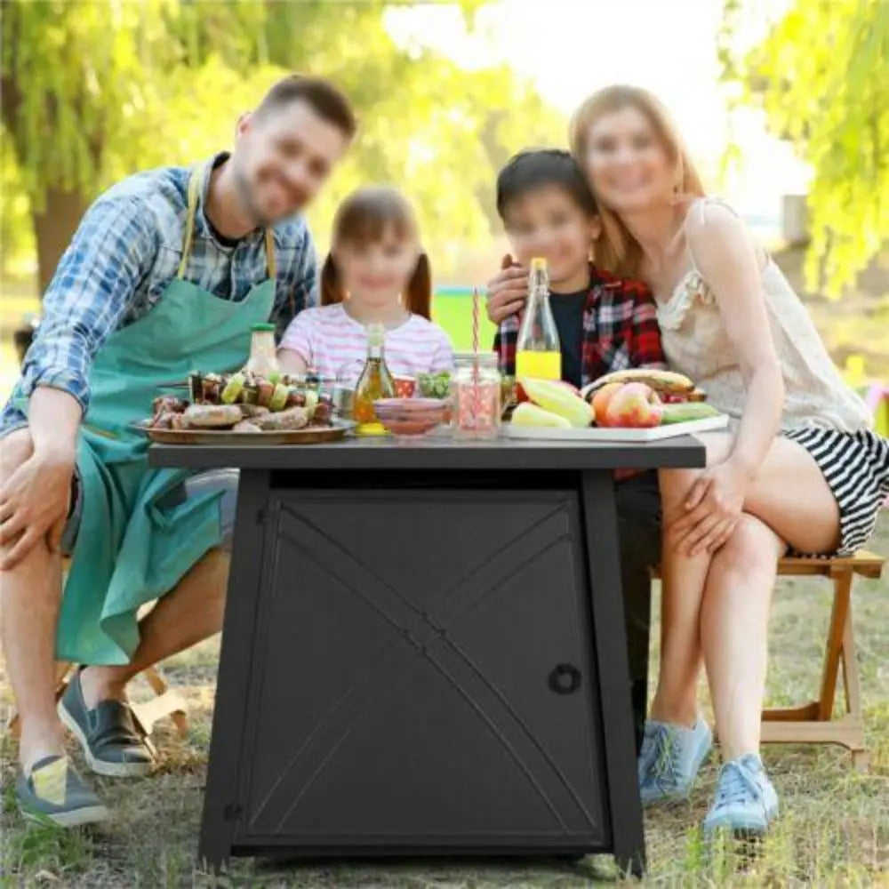 Propane Fire Pit 40000BTU - Outdoor Stone Fire Pit - Outland Fire Pit
