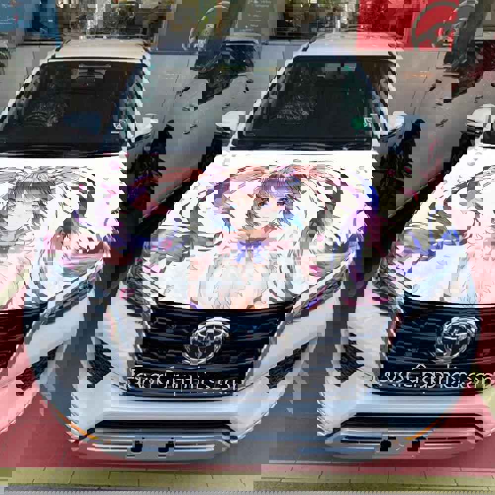 Hestia DanMachi Itasha Car Vinyl Hood Wrap Decal Sticker
