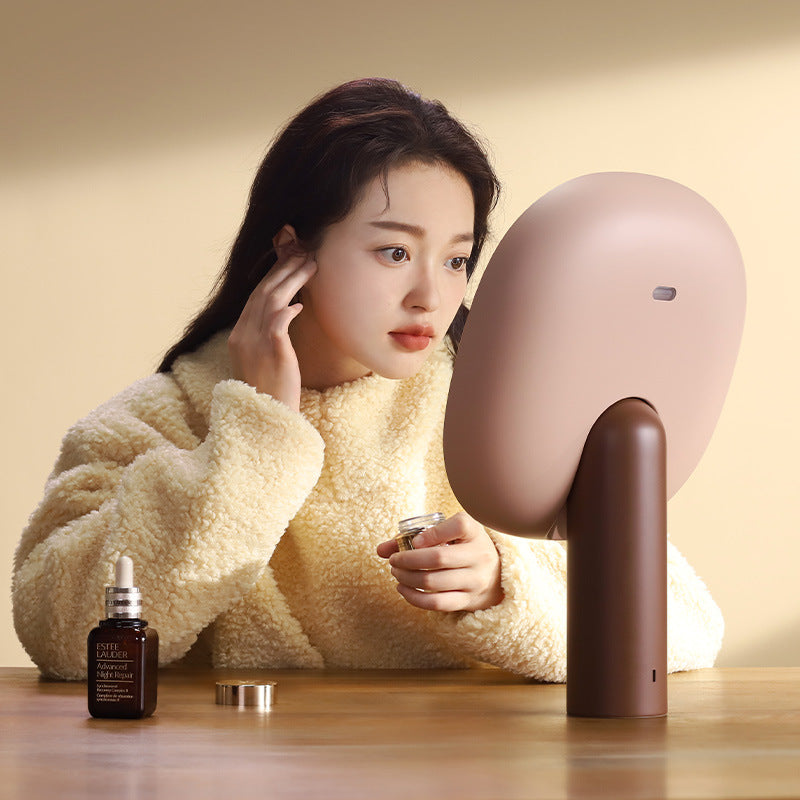 Rechargeable Long Battery Life Dimming Beauty Mirror with Adjustable Light