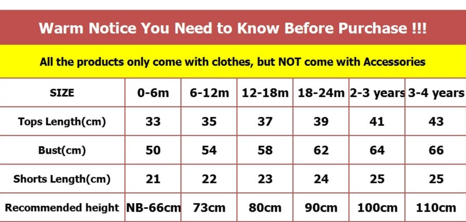 Fruit Print Baby Boys Girls 2pcs Cotton Clothing Sets