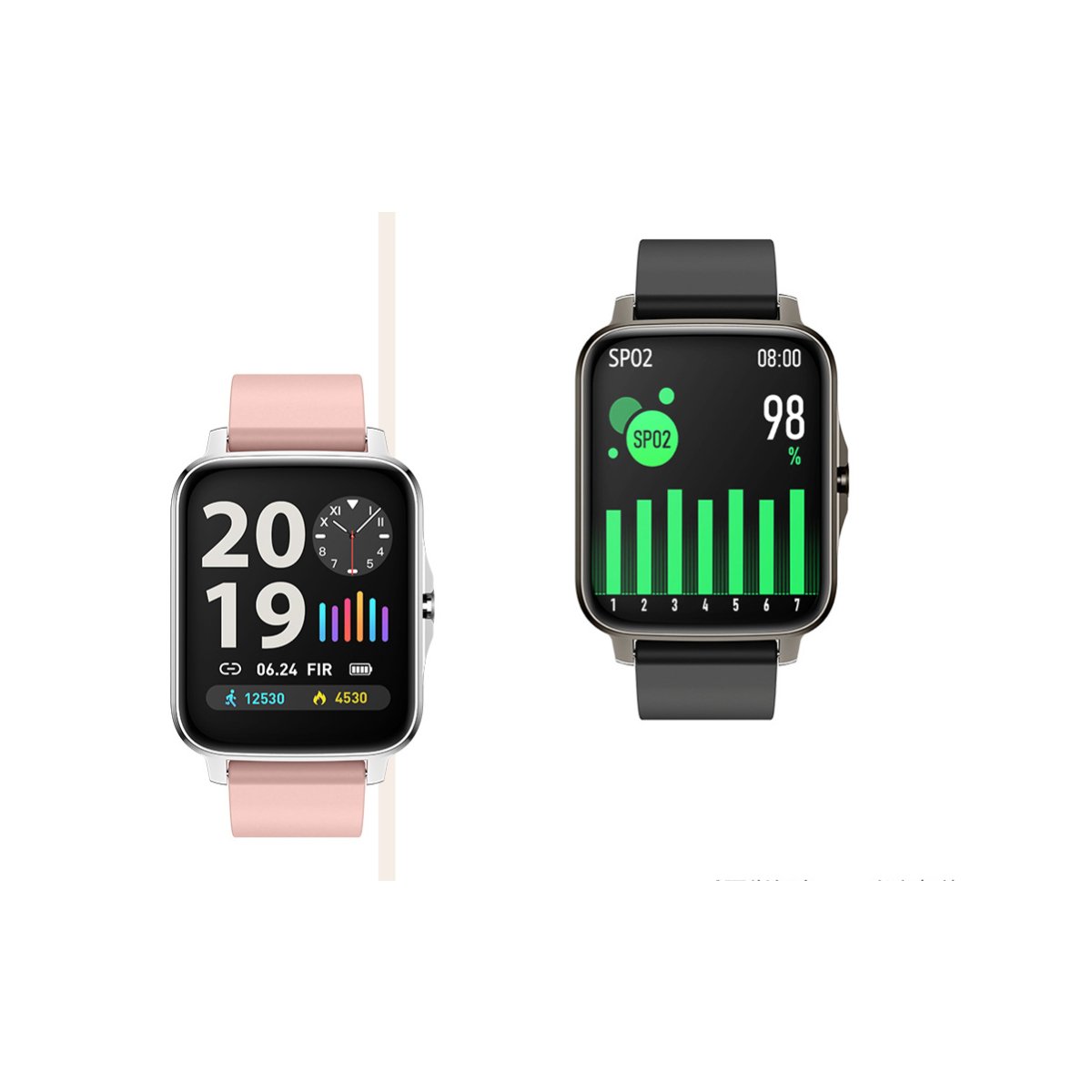 Lifestyle Smart Watch with Heart Health Monitor & Activity Tracker