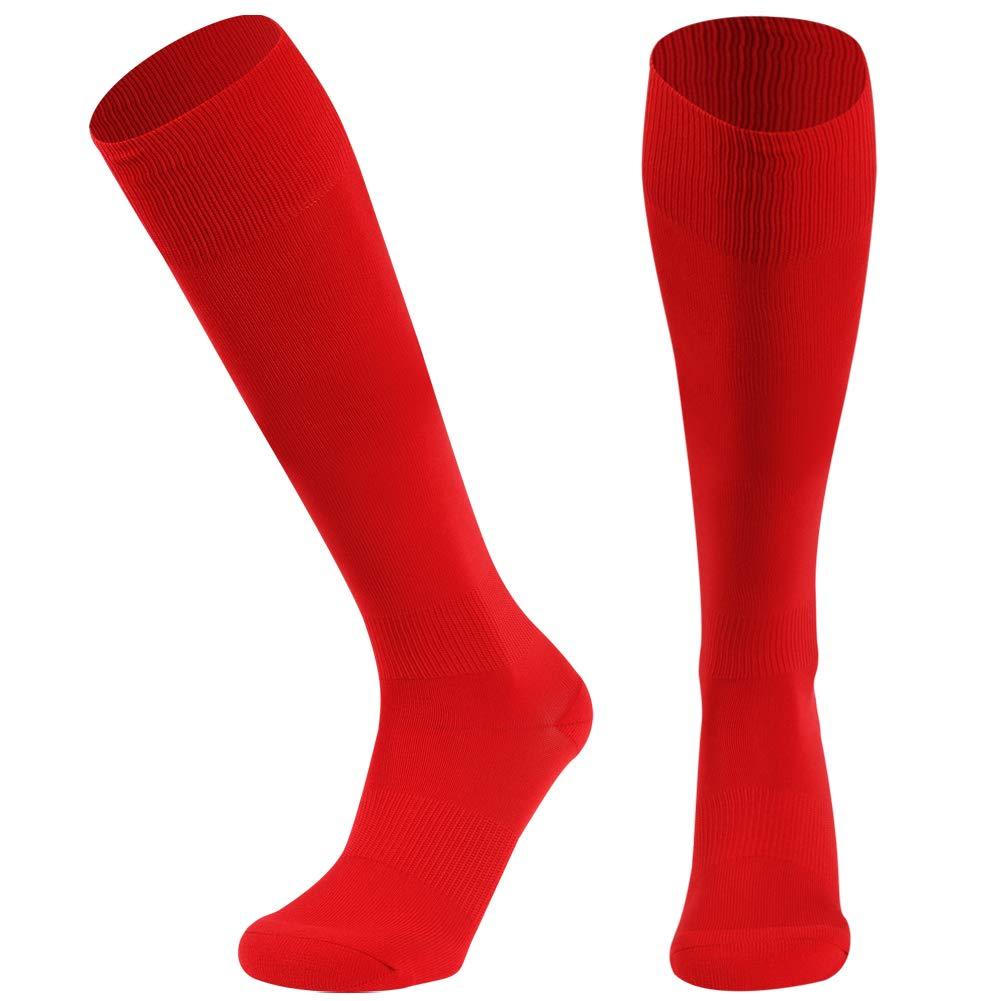 Mifidy Soccer Socks Unisex Team Sports Football Long Tube Knee High Socks