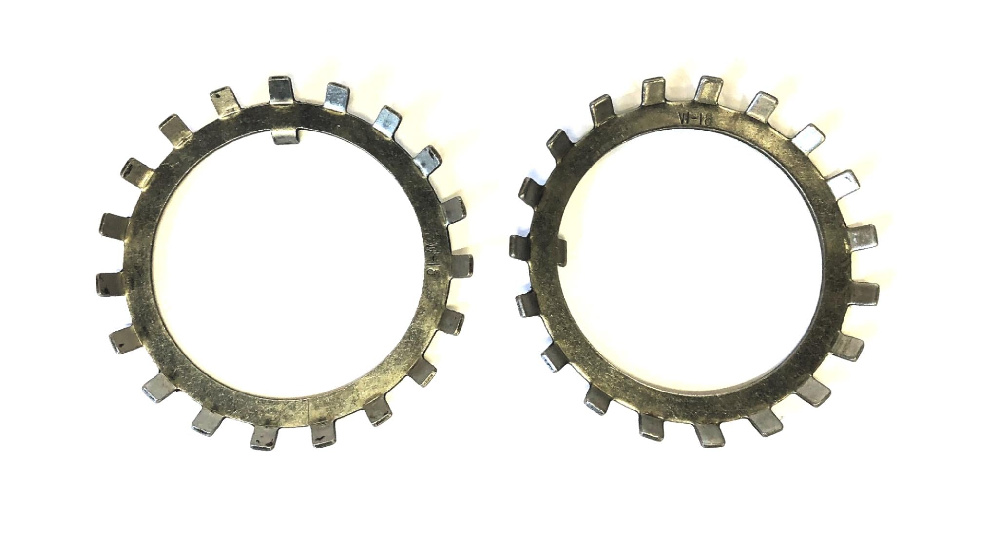 Unbranded Lock Nut Washer W-18 [Lot of 2] NOS