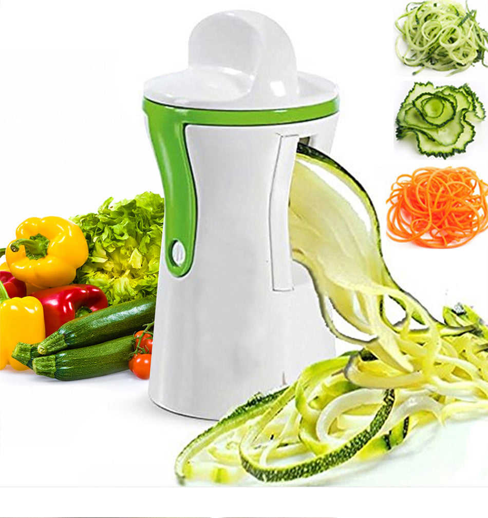 Vegetable Spiral Shredding Gadget - Professional Kitchen Tool for Healthy Noodles