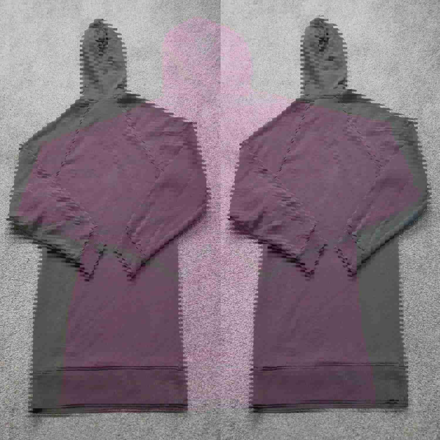 Under Armour Women's Hoodie with Kangaroo Pockets - Loose Fit, Logo, Nude Purple, Size Large