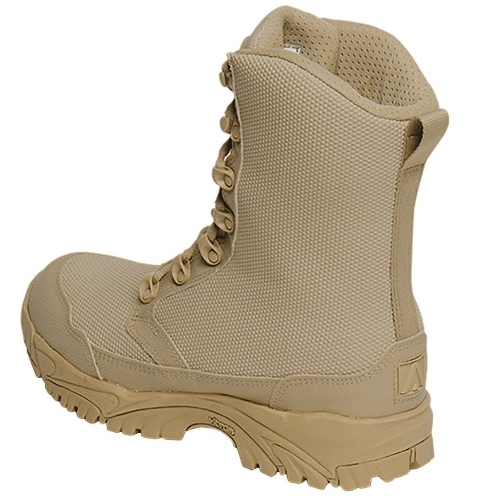 ALTAI Tan Combat Waterproof 8 Boots (MFM100) - Military Style Lightweight & Breathable