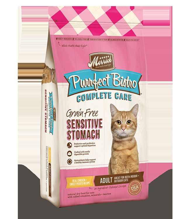 Merrick Purrfect Bistro Complete Care Sensitive Stomach Dry Cat Food