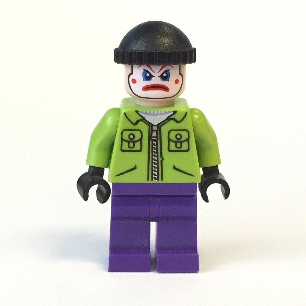 The Jokers Henchman - Lime Jacket LEGO Batman Minifigure