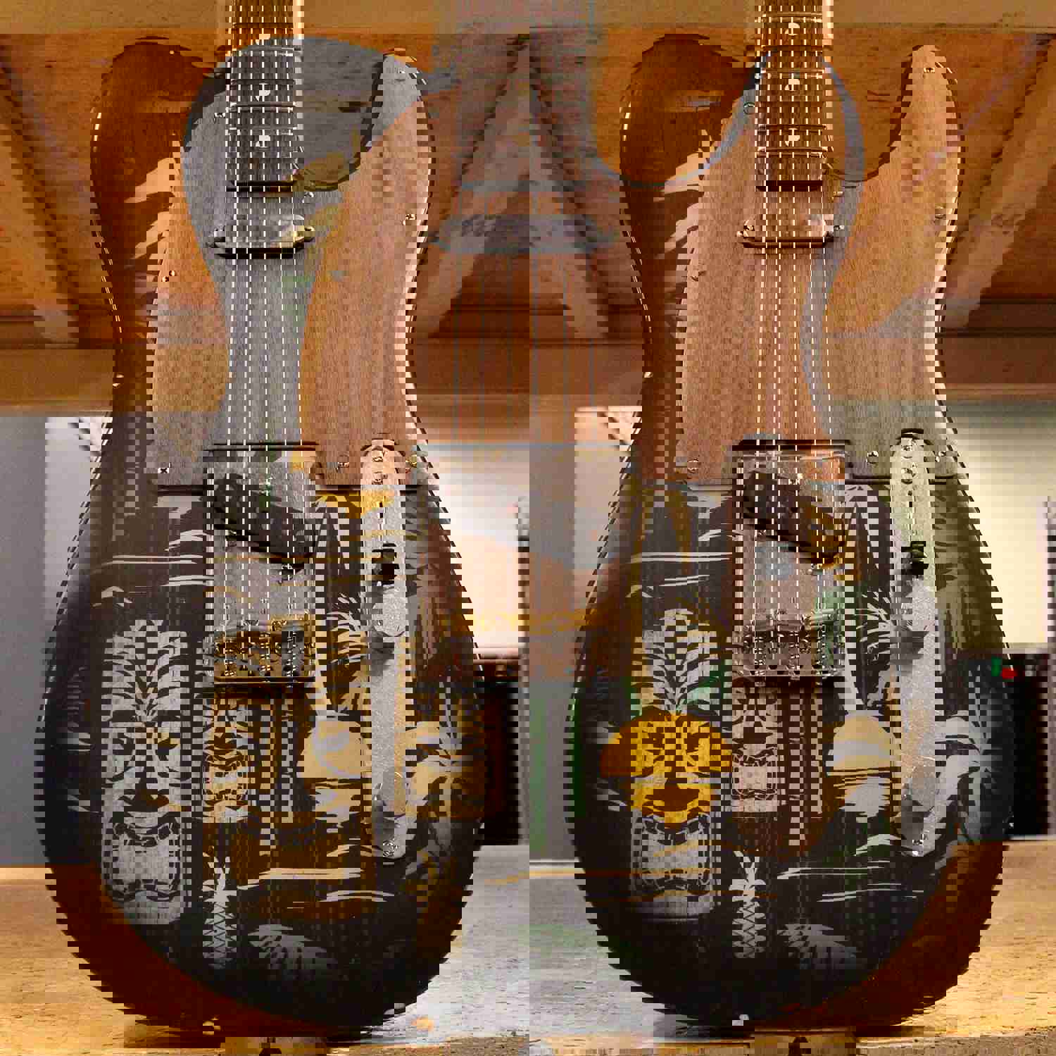 Nash T-63 Custom Tiki Tele Guitar with Light Aging