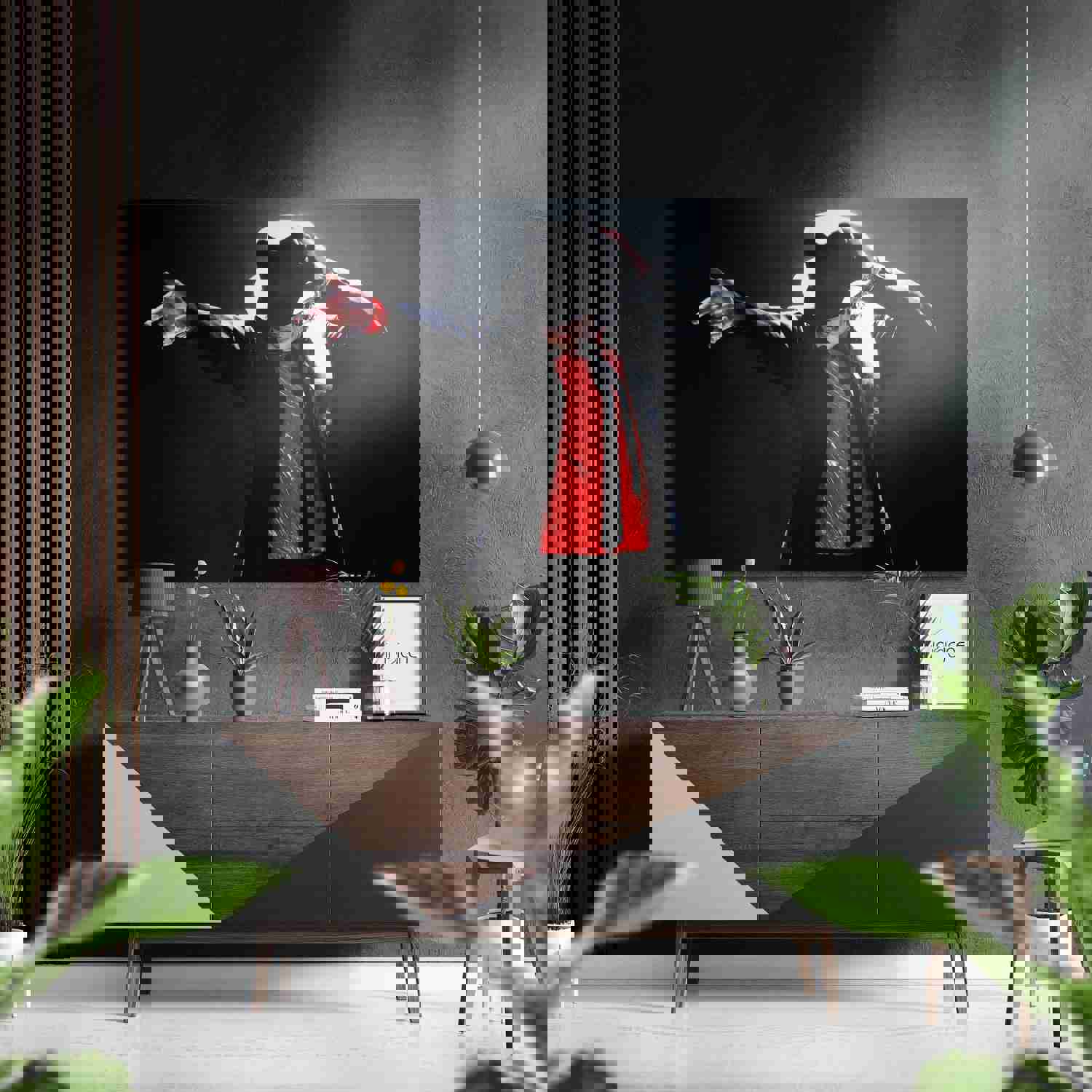 Micheal Jackson Brushed Aluminium Dibond Wall Art