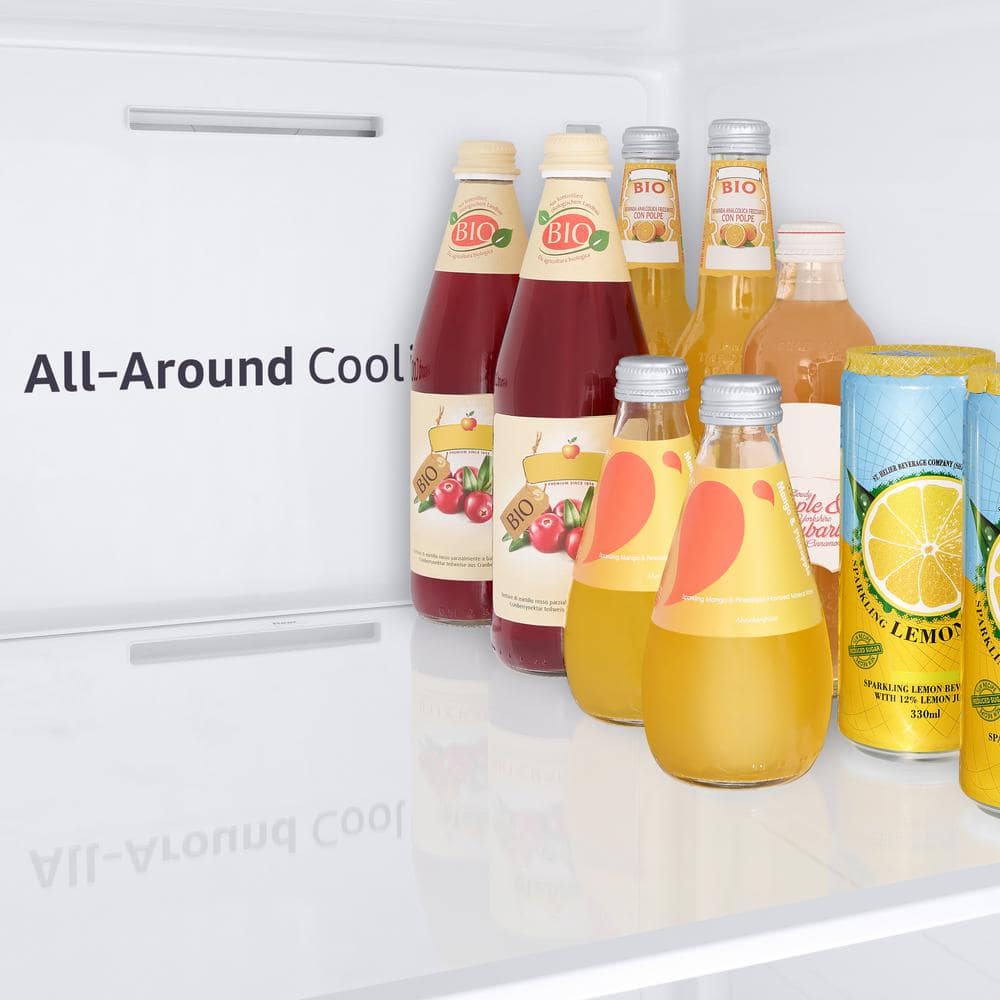 28Cuft Side-by-Side Refrigerator with Ice Maker in Stainless Steel