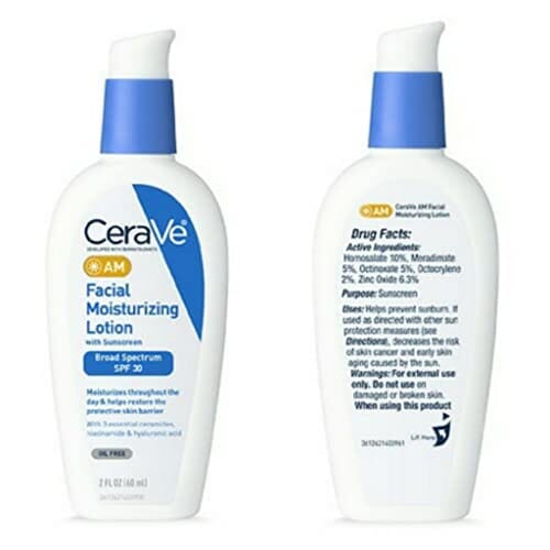 CeraVe Daily Skincare Facial Bundle - Foaming Cleanser, AM & PM Moisturizing Lotions