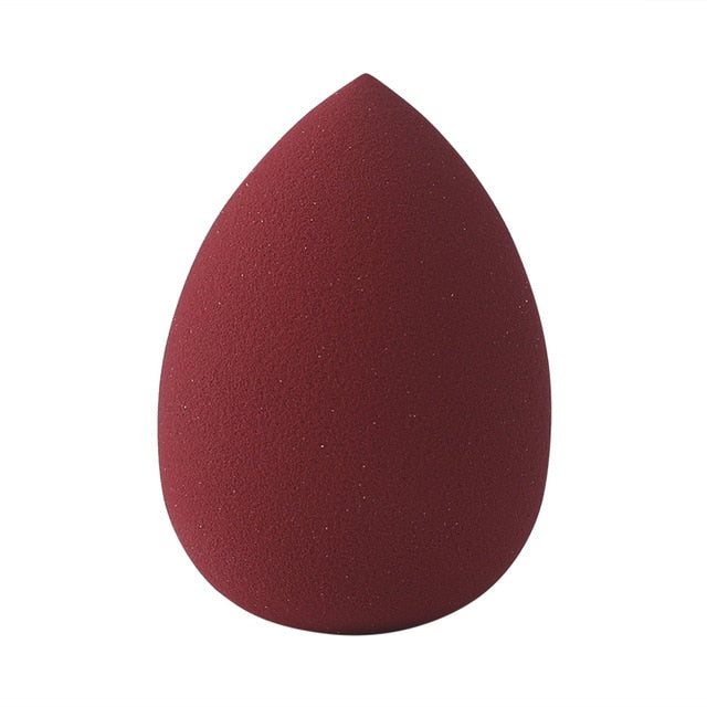 1Pc Water Drop Shape Makeup Sponge - Smooth Foundation Blending Puff for Women