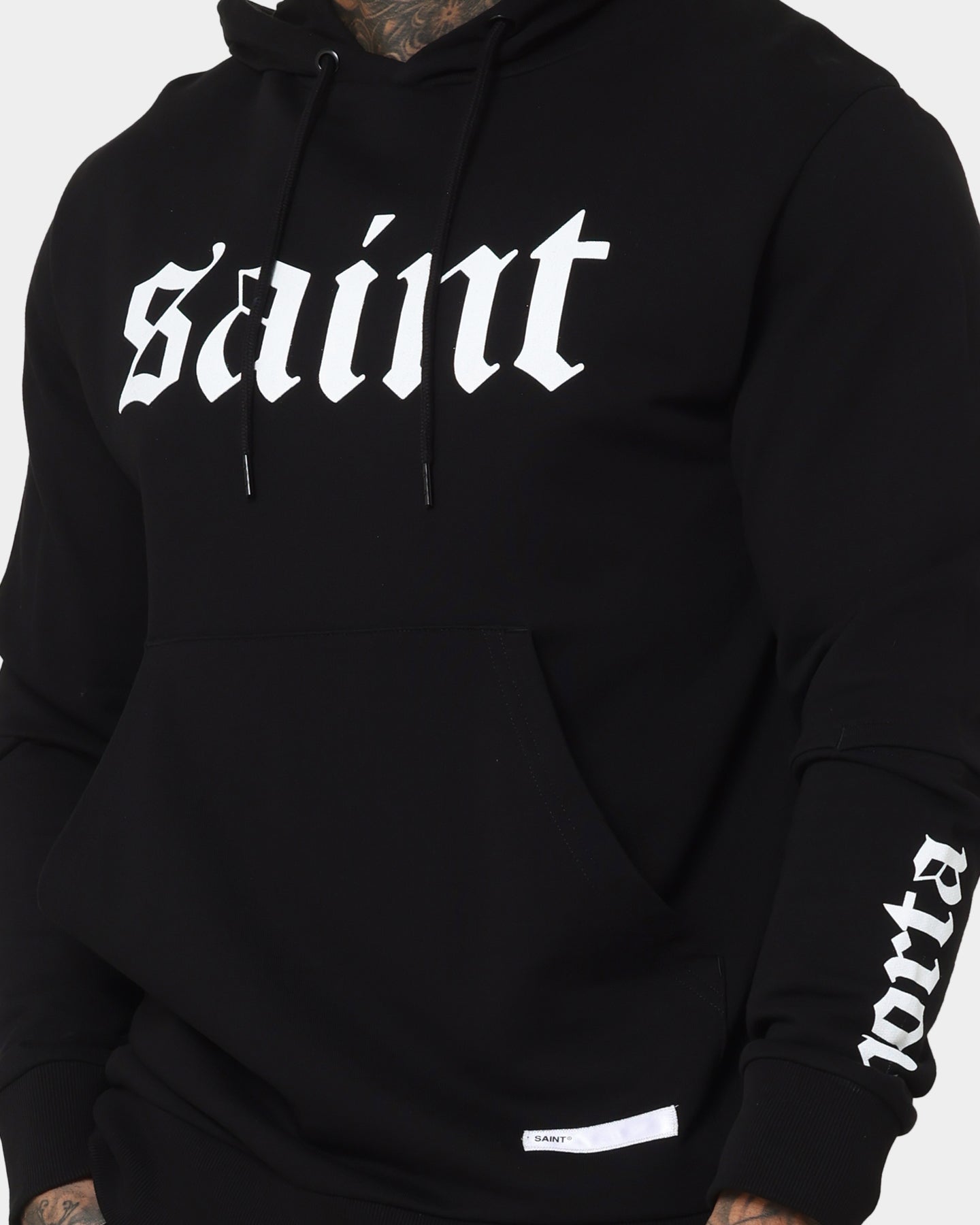Saint Morta Gothica New Age Hoodie Black/White