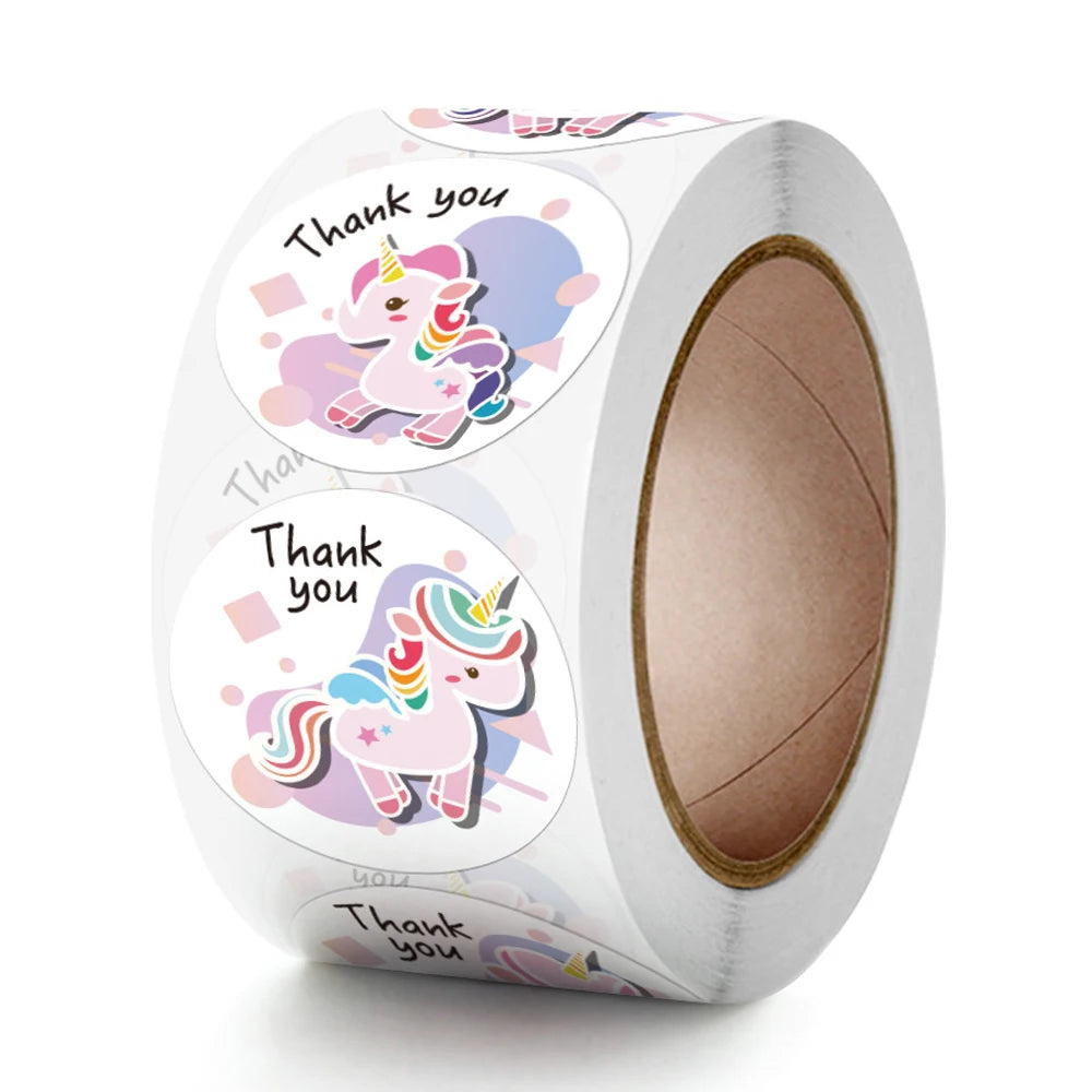 CIFEEO Unicorn Sticker Set for Parties, Gifts, and School Supplies (100-500pcs)