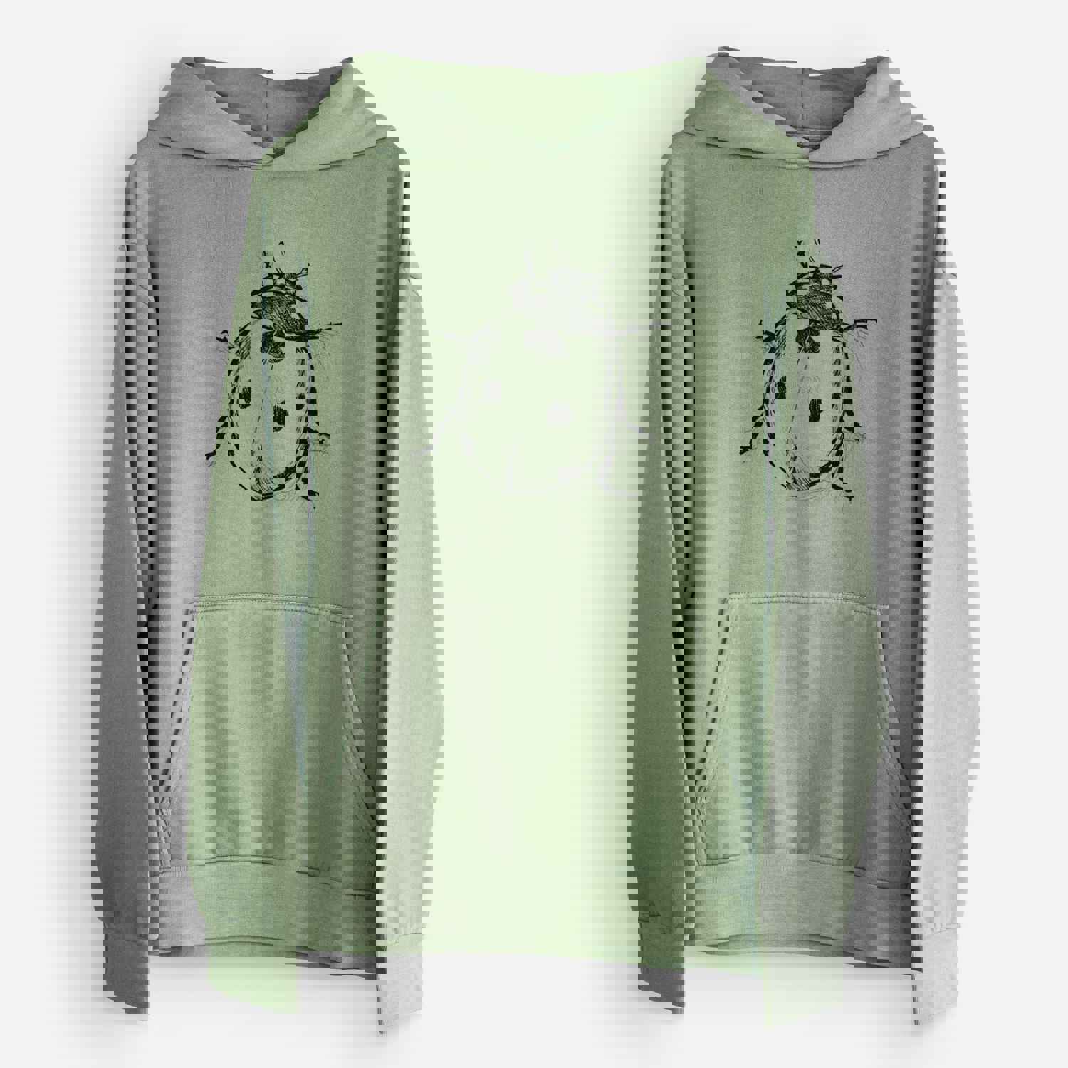 Coccinella septempunctata - Seven-spot Ladybird Ladybug - Urban Heavyweight Hoodie
