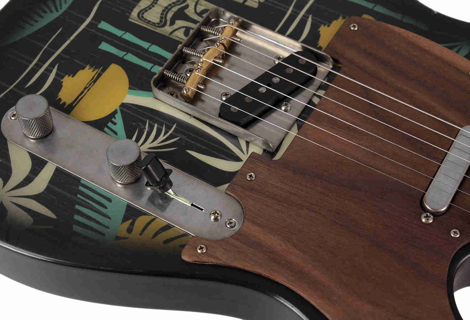 Nash T-63 Custom Tiki Tele Guitar with Light Aging