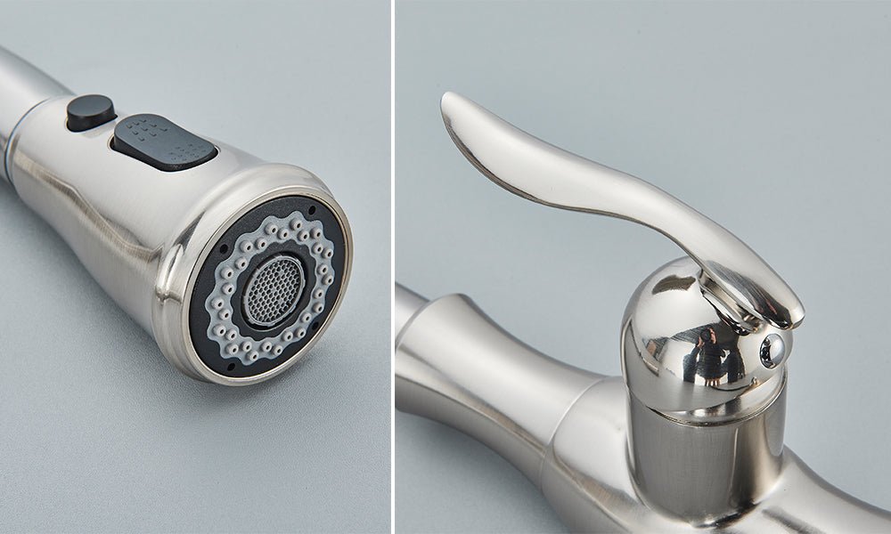 MIRODEMI® Extendable Pull Out Kitchen Sprayer Mixer Tap