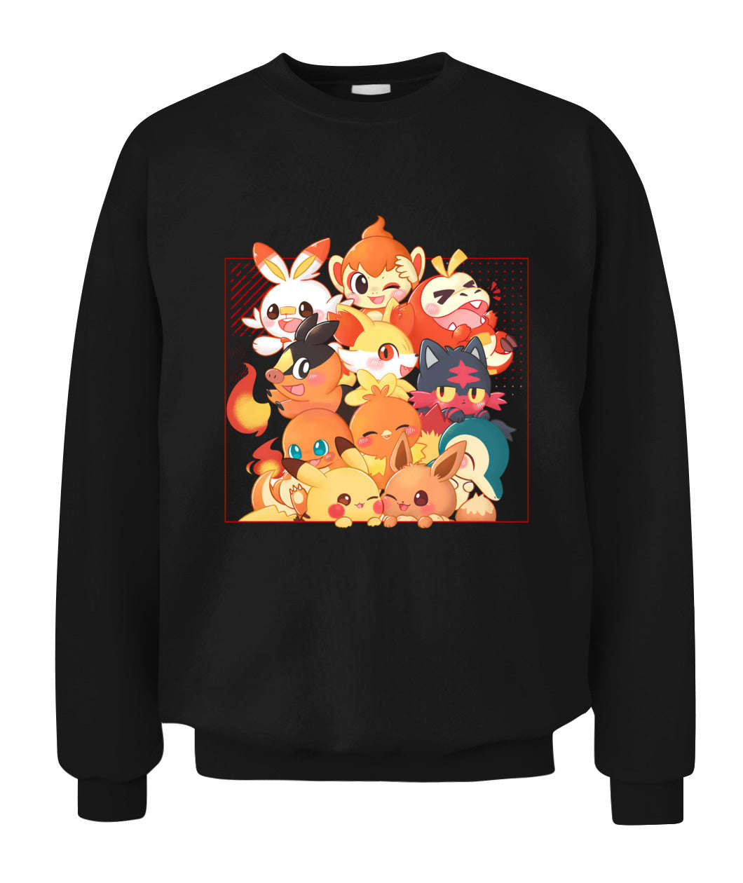 All Gen Starter Fire Custom Graphic T-Shirt
