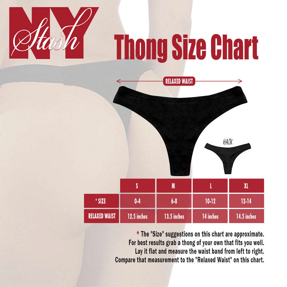Only Yours Daddy Thong Panties - DDLG Womens Thong Panties