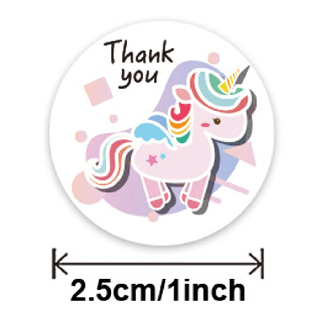 CIFEEO Unicorn Sticker Set for Parties, Gifts, and School Supplies (100-500pcs)