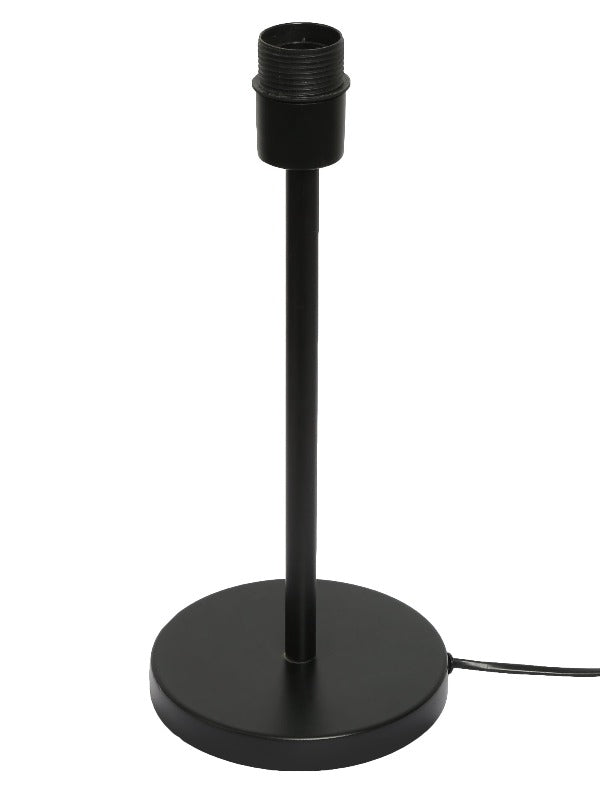 BTR CRAFTS Black Metal Table Lamp Set of 2 (Bulb not Included)
