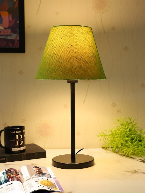 BTR CRAFTS Black Metal Table Lamp Set of 2 (Bulb not Included)