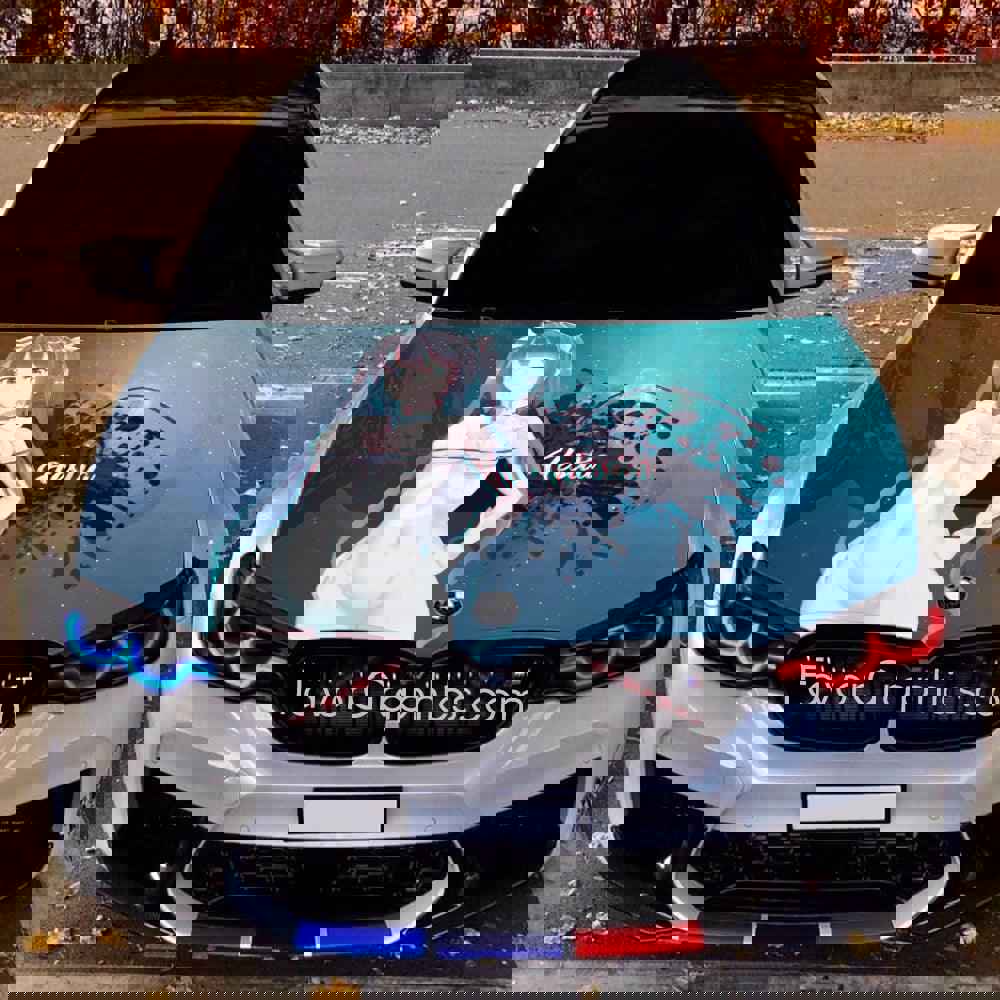 Hestia DanMachi Itasha Car Vinyl Hood Wrap Decal Sticker