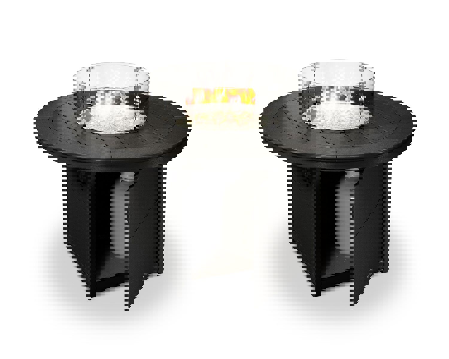 Polywood Round 48 Fire Pit Table