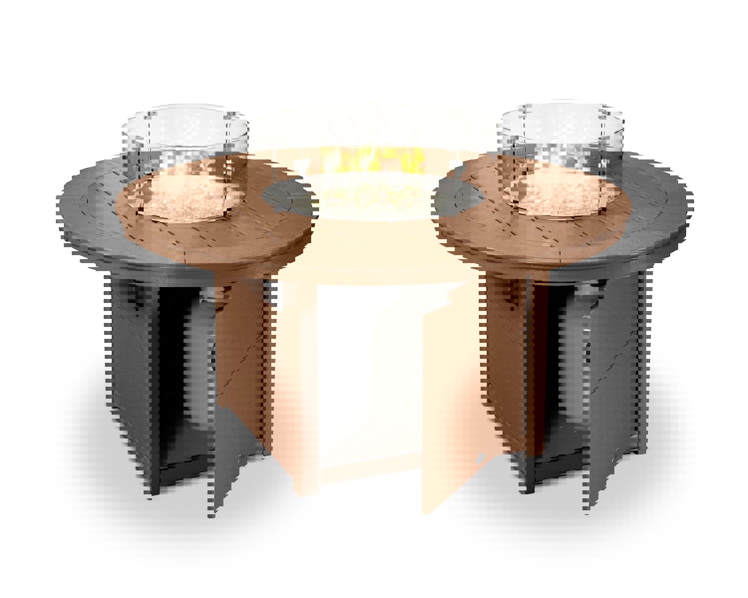 Polywood Round 48 Fire Pit Table