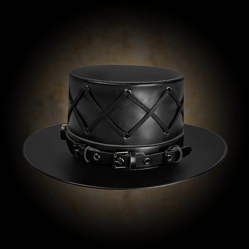 The Potions Black Hat - Durable and Stylish Plague Doctor Accessory