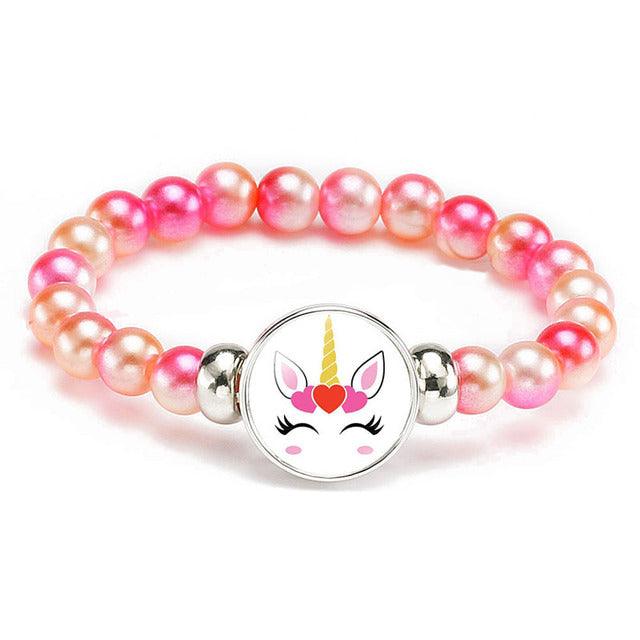 Unicorn Bracelet Bangle for Kids Birthday Party and Baby Shower Gifts
