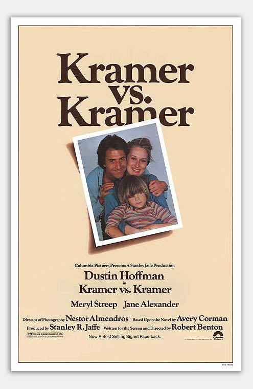 Kramer Vs. Kramer - 11 x 17 Movie Poster (1979 Drama Reprint)