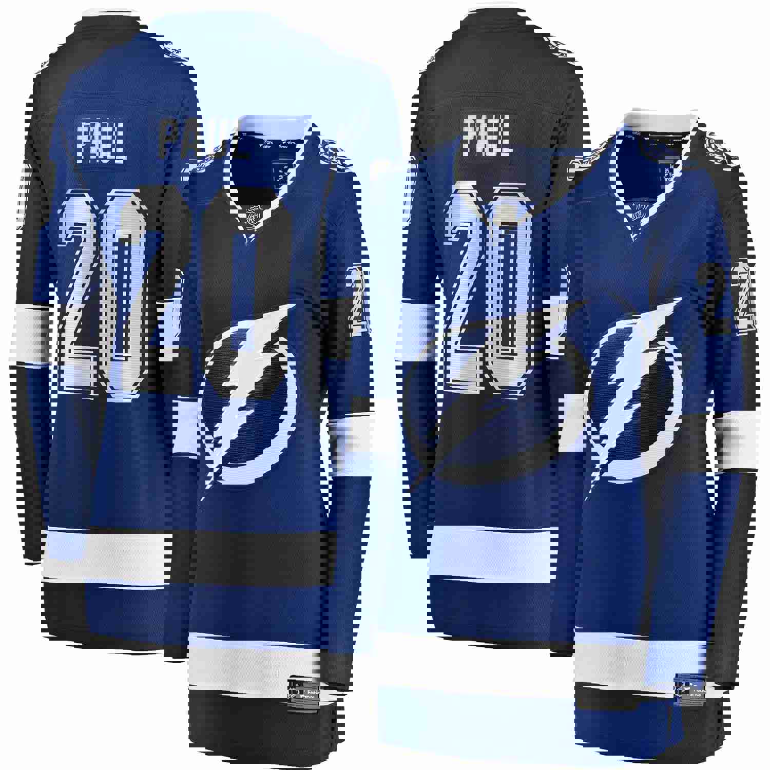 Nicholas Paul Tampa Bay Lightning Fanatics Branded Women's Home Breakaway Player Jersey - Blue