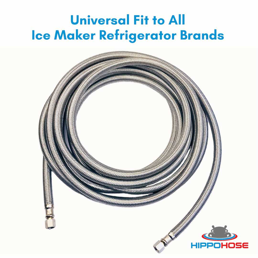 Hippohose Refrigerator Hose / Ice Maker Water Supply Hose