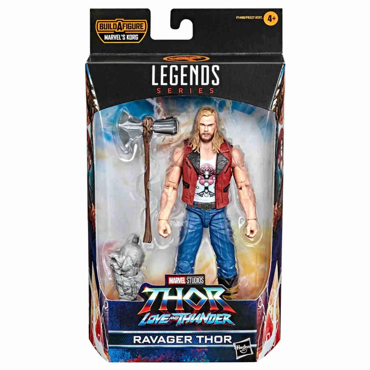 Marvel Legends Thor: Love and Thunder 6-Inch Action Figure with BAF Korg