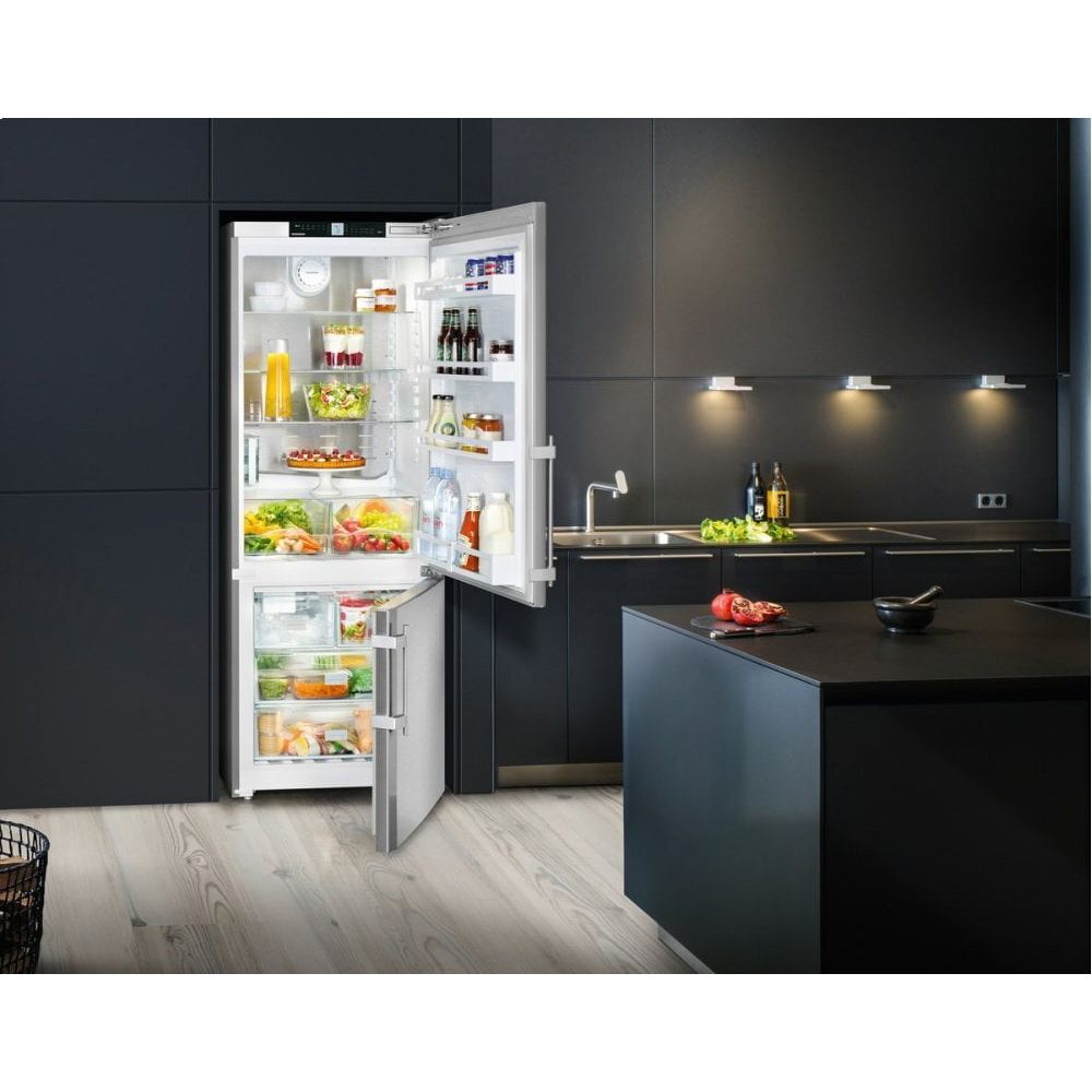 Liebherr 30 Wide 15.2 Cu. Ft. Energy Star Rated Bottom Mount Refrigerator With Right Hand Door & Ice Maker