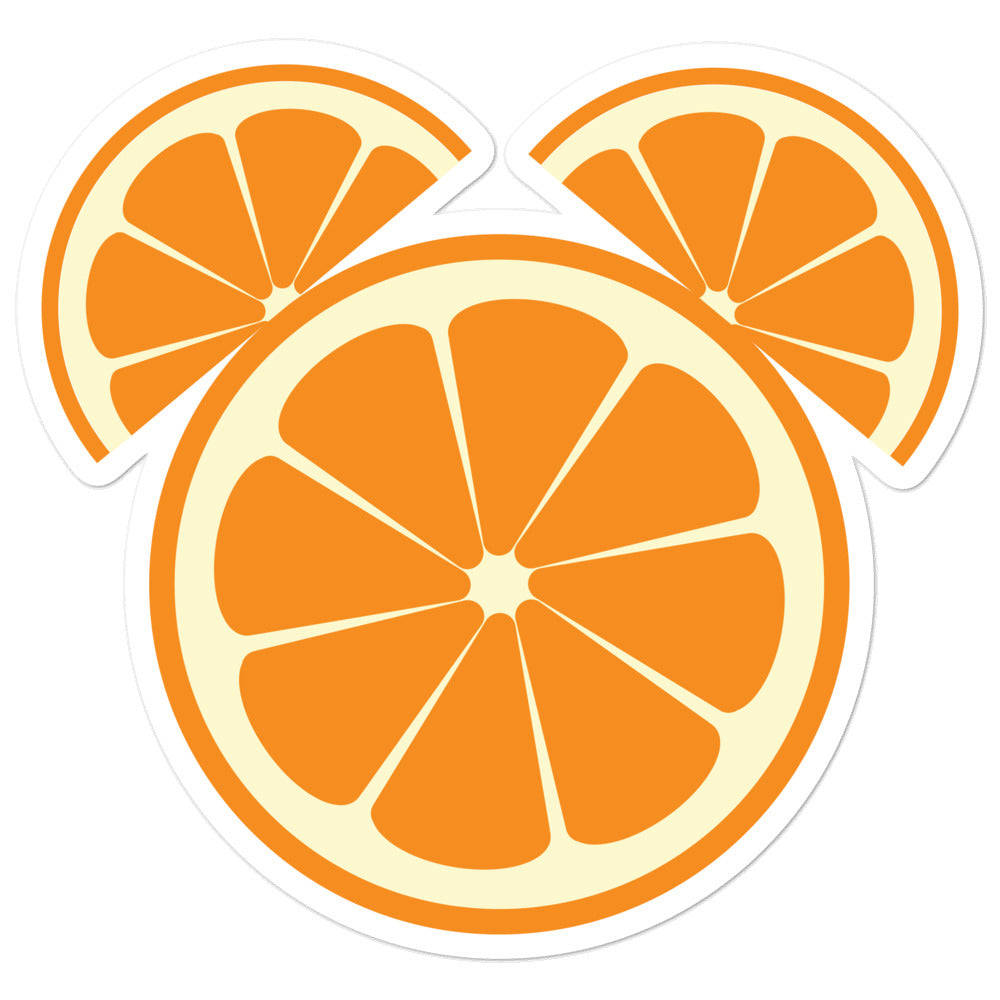 Citrus Mickey Sticker
