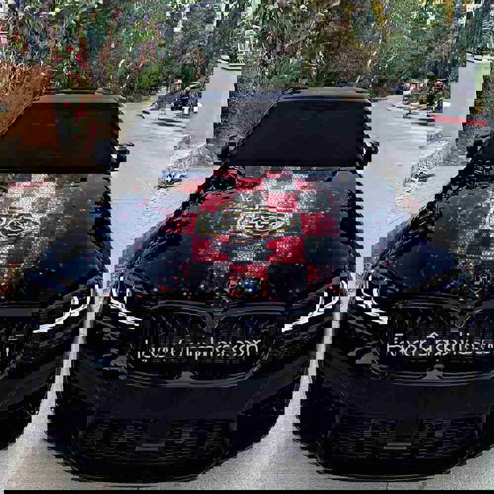 Kansas City Chiefs Itasha Car Vinyl Hood Wrap Decal Sticker