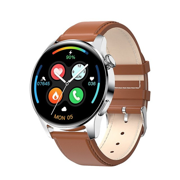 LIGE BW0256 2022 Full Circle Touch Screen Steel Band Luxury Smart Watch for Men - Waterproof Fitness Watch with Call Function