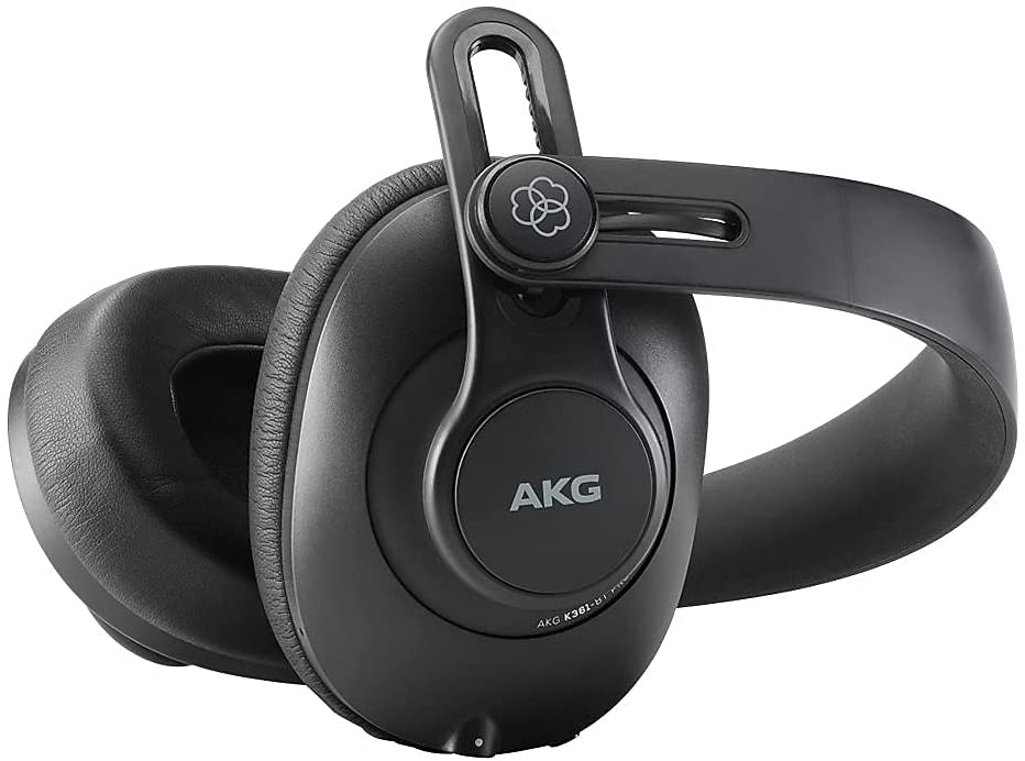 AKG Pro Audio K361BT Bluetooth Over-Ear Closed-Back Studio Headphones (Renewed)
